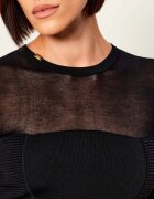 Elisabetta Franchi Rochie cu adaos de mătase