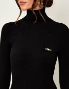 Elisabetta Franchi Rochie cu adaos de mătase