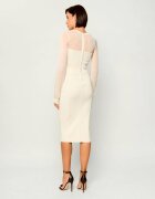 Elisabetta Franchi Rochie cu adaos de mătase