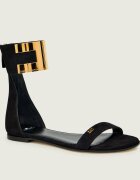 Elisabetta Franchi Sandale | piele întoarsă