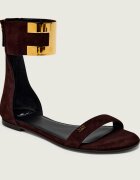 Elisabetta Franchi Sandale | piele întoarsă