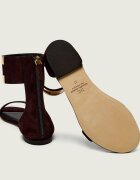 Elisabetta Franchi Sandale | piele întoarsă