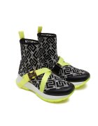 Elisabetta Franchi Sneakers cu adaos de piele