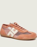 Elisabetta Franchi Sneakers cu adaos de piele | piele întoarsă