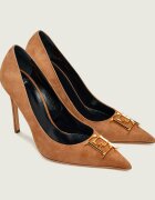 Elisabetta Franchi Tocuri | piele întoarsă
