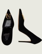 Elisabetta Franchi Tocuri | piele întoarsă