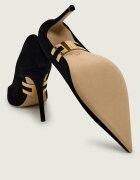 Elisabetta Franchi Tocuri | piele întoarsă