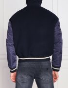 Emporio Armani de lână geacă bomber | regular fit