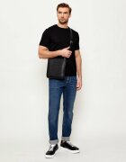 Emporio Armani De piele geantă reporter