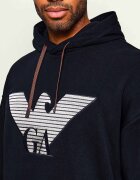 Emporio Armani Hanorac | regular fit cu adaos de mătase