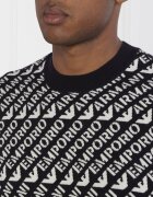 Emporio Armani Pulover PULLOVER | Regular Fit cu adaos de lână