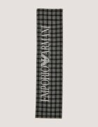 Emporio Armani Șal cu adaos de lână
