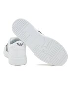 Emporio Armani Teniși cu adaos de piele
