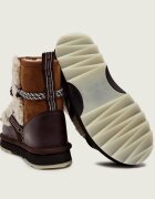 EMU Australia Bocanci Blurred Teddy | shearling | skóra
