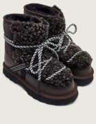 EMU Australia Bocanci Blurred Teddy | shearling | skóra | piele întoarsă