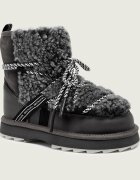 EMU Australia Bocanci Blurred Teddy | shearling | skóra | piele întoarsă