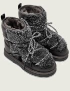 EMU Australia Bocanci Blurred Teddy | shearling | skóra | piele întoarsă
