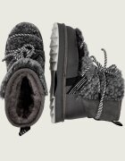 EMU Australia Bocanci Blurred Teddy | shearling | skóra | piele întoarsă