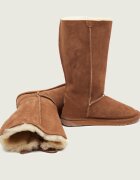 EMU Australia Bocanci Platinum Hi Lace | lână | piele întoarsă