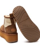 EMU Australia Bocanci Stinger Knit Flatform | piele întoarsă