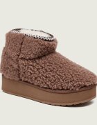 EMU Australia Bocanci Stinger Micro Flatform Teddy | lână