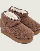 EMU Australia Bocanci Stinger Micro Flatform Teddy | lână