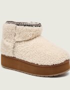 EMU Australia Bocanci Stinger Micro Flatform Teddy | lână | shearling
