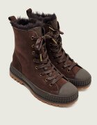 EMU Australia Căptușite botine Nomad Wanderer | piele întoarsă | shearling cu adaos de lână