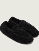 EMU Australia Căptușite mocasini Kirra Nest | piele întoarsă (zamsz) | cu adaos de lână | shearling