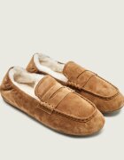 EMU Australia Căptușite mocasini Kirra Nest | piele întoarsă (zamsz) | cu adaos de lână | shearling