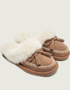 EMU Australia Căptușite papuci de casă Tahnee | piele întoarsă | shearling
