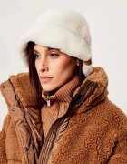 EMU Australia Cu două fețe pălărie Shearling | piele întoarsă