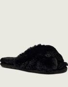 EMU Australia De lână papuci de casă MAYBERRY cu adaos de piele