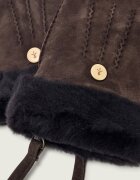 EMU Australia Mănuși de piele Montana Mittens cu adaos de lână