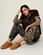 EMU Australia Mules (încălțăminte) Sharky Scuff | piele întoarsă (zamsz) | cu adaos de lână