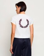 Fred Perry Tricou Laurel Wreath | Cropped Fit