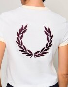Fred Perry Tricou Laurel Wreath | Cropped Fit