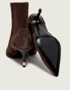 Furla Botine cu toc subțire Aria | piele întoarsă