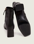 Furla De piele botine cu toc Solid Tronchetto T.