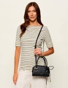 Furla De piele cufăr Poppy Mini Dome
