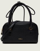 Furla De piele cufăr Poppy Mini Dome