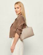 Furla De piele geantă pe umăr DOUBLE