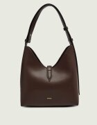 Furla De piele geantă pe umăr Goccia | piele întoarsă