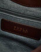 Furla De piele geantă pe umăr Goccia | piele întoarsă