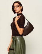 Furla De piele geantă pe umăr Margot