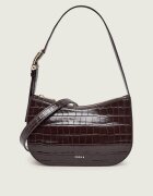 Furla De piele geantă pe umăr Sara