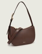 Furla De piele geantă pe umăr Sara | piele întoarsă