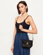 Furla De piele geantă pe umăr SFERA MINI ROU