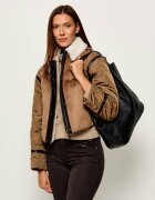 Furla De piele geantă shopper Dora L