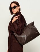 Furla De piele geantă shopper Olivia